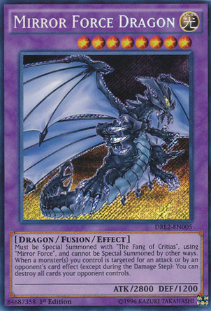 Mirror Force Dragon [DRL2-EN005] Secret Rare Yu-Gi-Oh!
