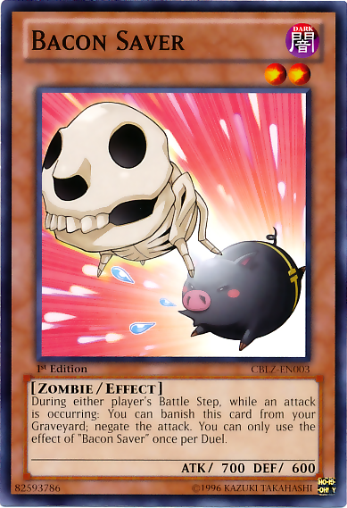 Bacon Saver [CBLZ-EN003] Common Yu-Gi-Oh!