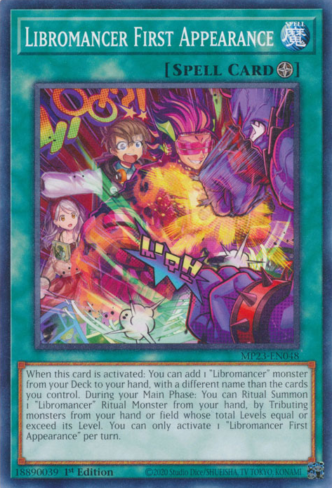 Libromancer First Appearance [MP23-EN048] Common Yu-Gi-Oh!