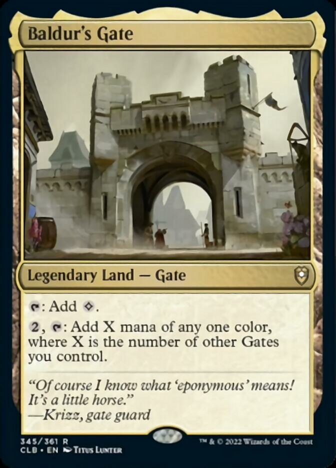 Baldur's Gate [Commander Legends: Battle for Baldur's Gate] Magic: The Gathering