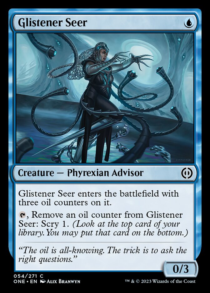 Glistener Seer [Phyrexia: All Will Be One] Magic: The Gathering