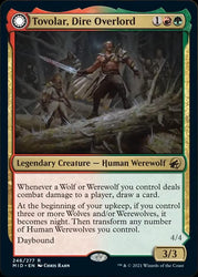 Tovolar, Dire Overlord // Tovolar, the Midnight Scourge [Innistrad: Midnight Hunt] Magic: The Gathering