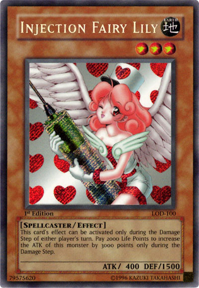 Injection Fairy Lily [LOD-100] Secret Rare