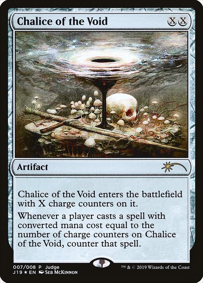 Chalice of the Void [Judge Gift Cards 2019] Magic: The Gathering