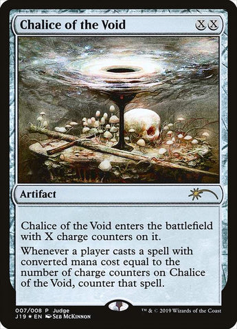 Chalice of the Void [Judge Gift Cards 2019] Magic: The Gathering