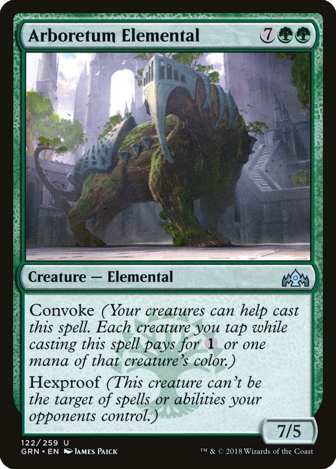 Arboretum Elemental [Guilds of Ravnica] Magic: The Gathering