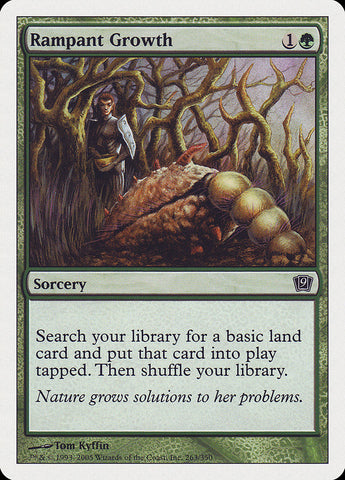 Rampant Growth [Ninth Edition] Magic: The Gathering