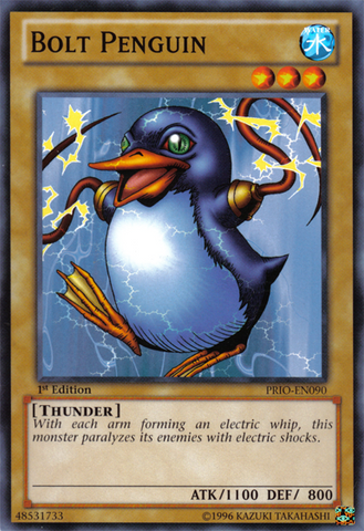 Bolt Penguin [PRIO-EN090] Common Yu-Gi-Oh!
