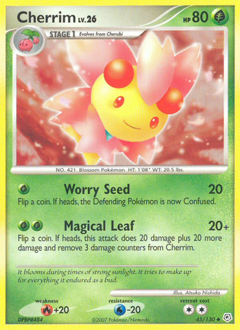 Cherrim (45/130) [Diamond & Pearl: Base Set] Pokémon