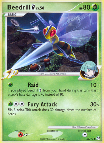 Beedrill G (53/99) [Platinum: Arceus] Pokémon