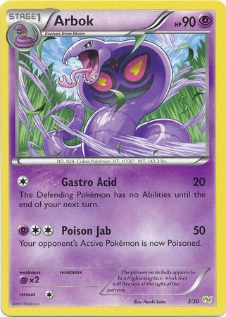 Arbok (3/30) [XY: Trainer Kit - Noivern] Pokémon