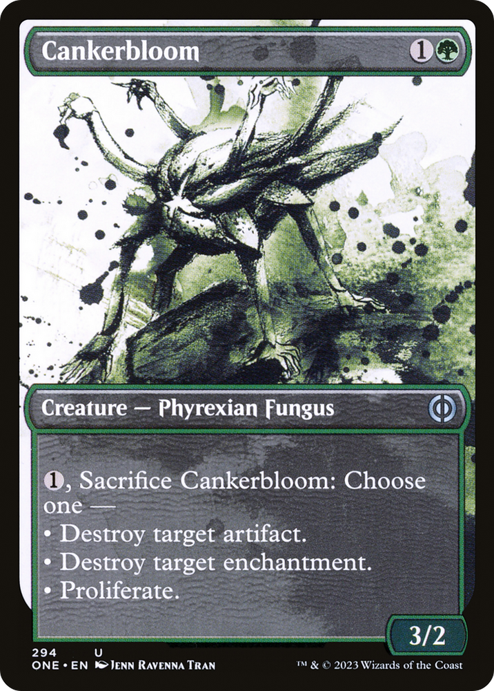 Cankerbloom (Showcase Ichor) [Phyrexia: All Will Be One] Magic: The Gathering