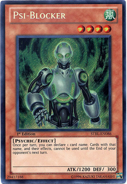 Psi-Blocker [STBL-EN086] Secret Rare Yu-Gi-Oh!