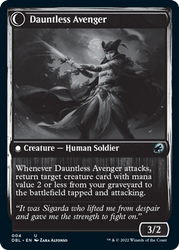 Bereaved Survivor // Dauntless Avenger [Innistrad: Double Feature] Magic: The Gathering