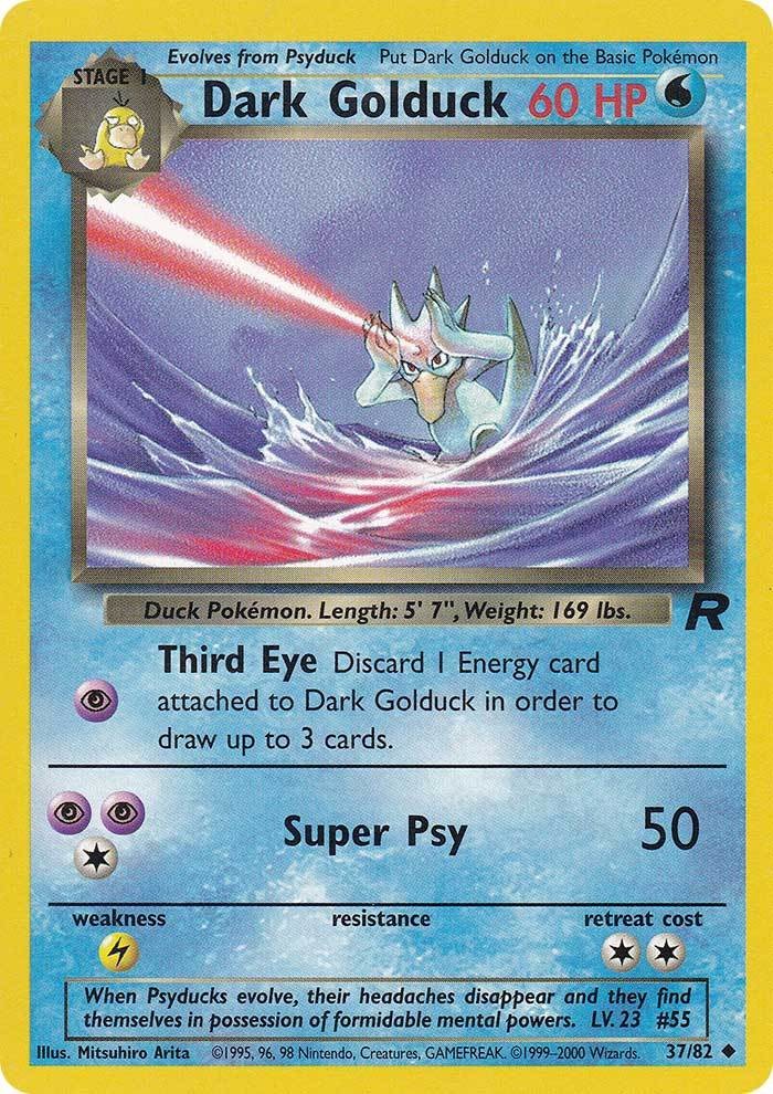 Dark Golduck (37/82) [Team Rocket Unlimited] Pokémon