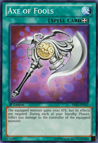 Axe of Fools [BP02-EN161] Mosaic Rare Yu-Gi-Oh!