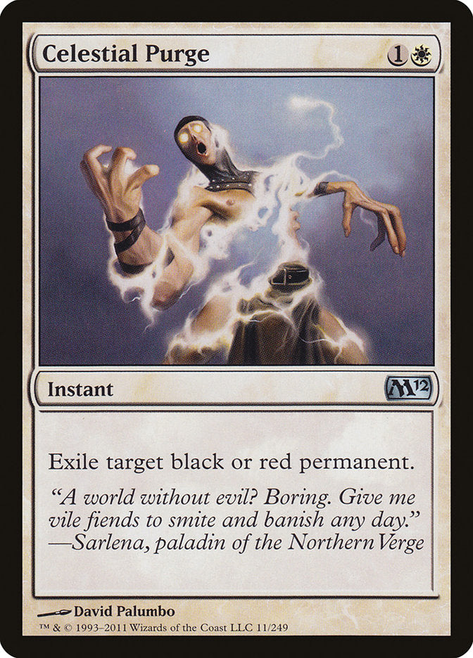 Celestial Purge [Magic 2012] Magic: The Gathering