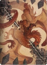 Soul Shatter Art Card [Zendikar Rising Art Series] Magic: The Gathering