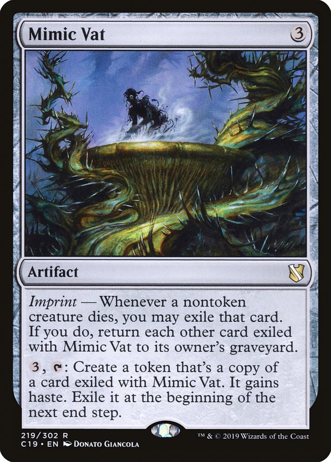 Mimic Vat [Commander 2019] Magic: The Gathering