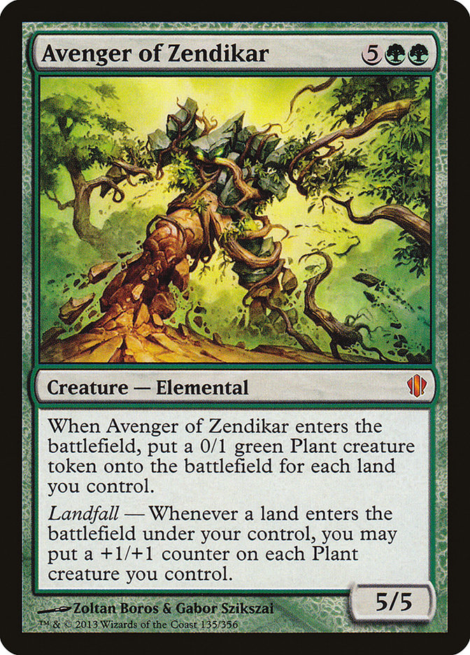 Avenger of Zendikar [Commander 2013] Magic: The Gathering