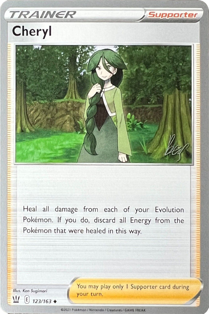 Cheryl (123/163) (Cheryl Again - Sebastian Lashmet) [World Championships 2022] Pokémon