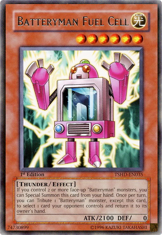 Batteryman Fuel Cell [TSHD-EN035] Rare Yu-Gi-Oh!