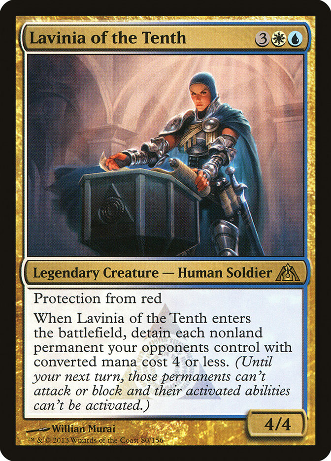 Lavinia of the Tenth [Dragon's Maze] Magic: The Gathering