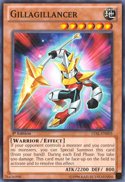 Gillagillancer [LVAL-EN003] Common Yu-Gi-Oh!