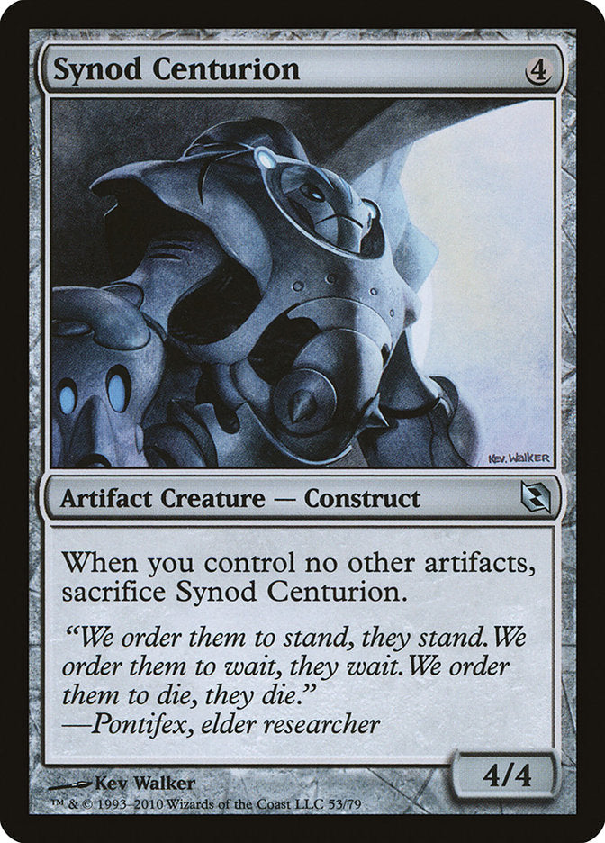 Synod Centurion [Duel Decks: Elspeth vs. Tezzeret] Magic: The Gathering