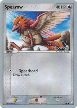 Spearow (61/100) (Flyvees - Jun Hasebe) [World Championships 2007] Pokémon