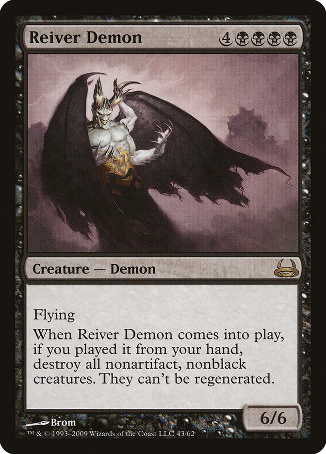 Reiver Demon [Duel Decks: Divine vs. Demonic] Magic: The Gathering
