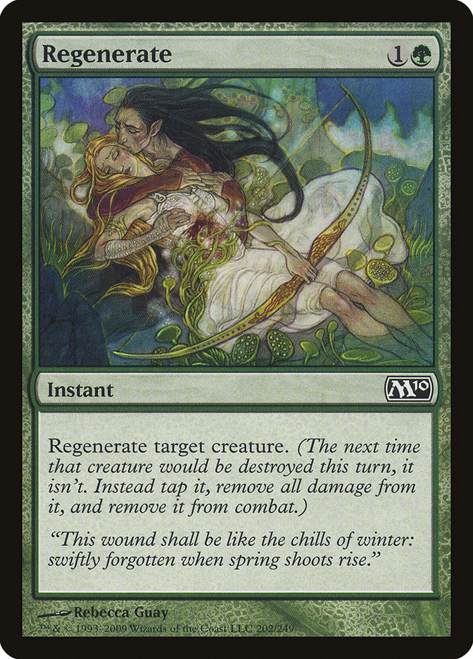 Regenerate [Magic 2010] Magic: The Gathering