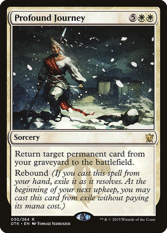 Profound Journey [Dragons of Tarkir] Magic: The Gathering
