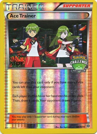 Ace Trainer (69/98) (International Challenge Promo Staff) [XY: Ancient Origins] Pokémon