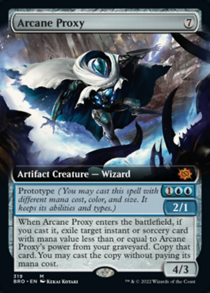 Arcane Proxy (Extended Art) [The Brothers' War] Magic: The Gathering