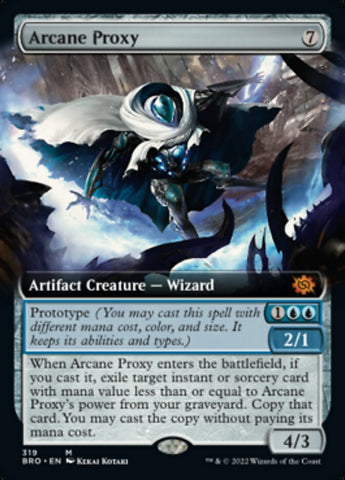 Arcane Proxy (Extended Art) [The Brothers' War] Magic: The Gathering