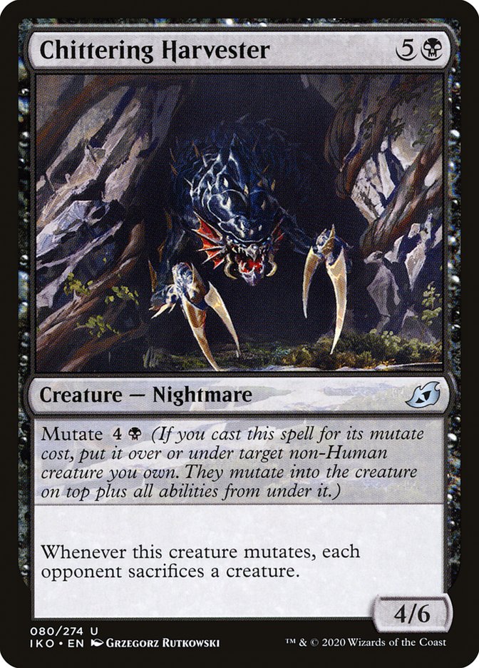 Chittering Harvester [Ikoria: Lair of Behemoths] Magic: The Gathering