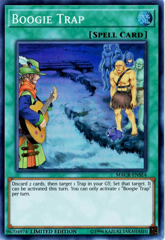Boogie Trap [MACR-ENSE4] Super Rare Yu-Gi-Oh!