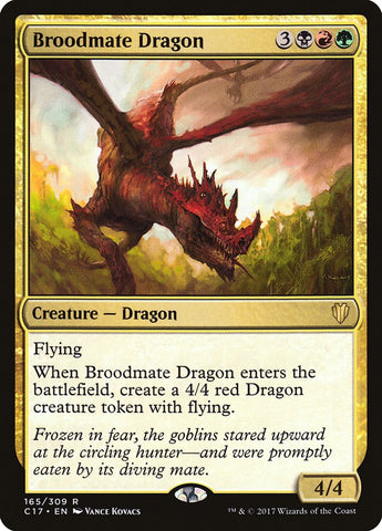 Broodmate Dragon [Commander 2017] Magic: The Gathering