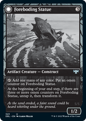 Foreboding Statue // Forsaken Thresher [Innistrad: Double Feature] Magic: The Gathering