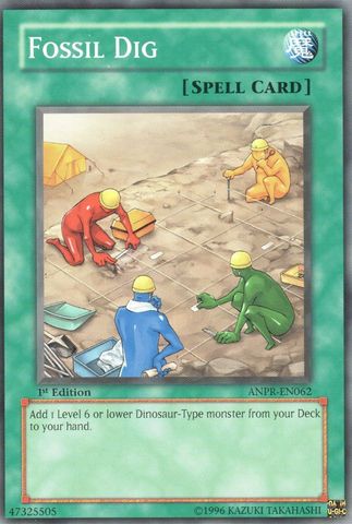 Fossil Dig [ANPR-EN062] Common Yu-Gi-Oh!