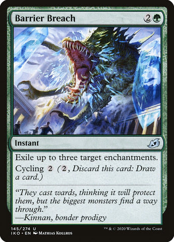 Barrier Breach [Ikoria: Lair of Behemoths] Magic: The Gathering