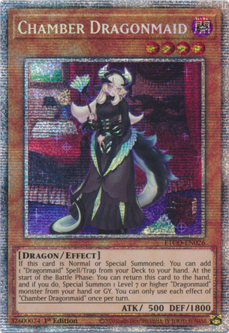 Chamber Dragonmaid [ETCO-EN026] Starlight Rare Yu-Gi-Oh!