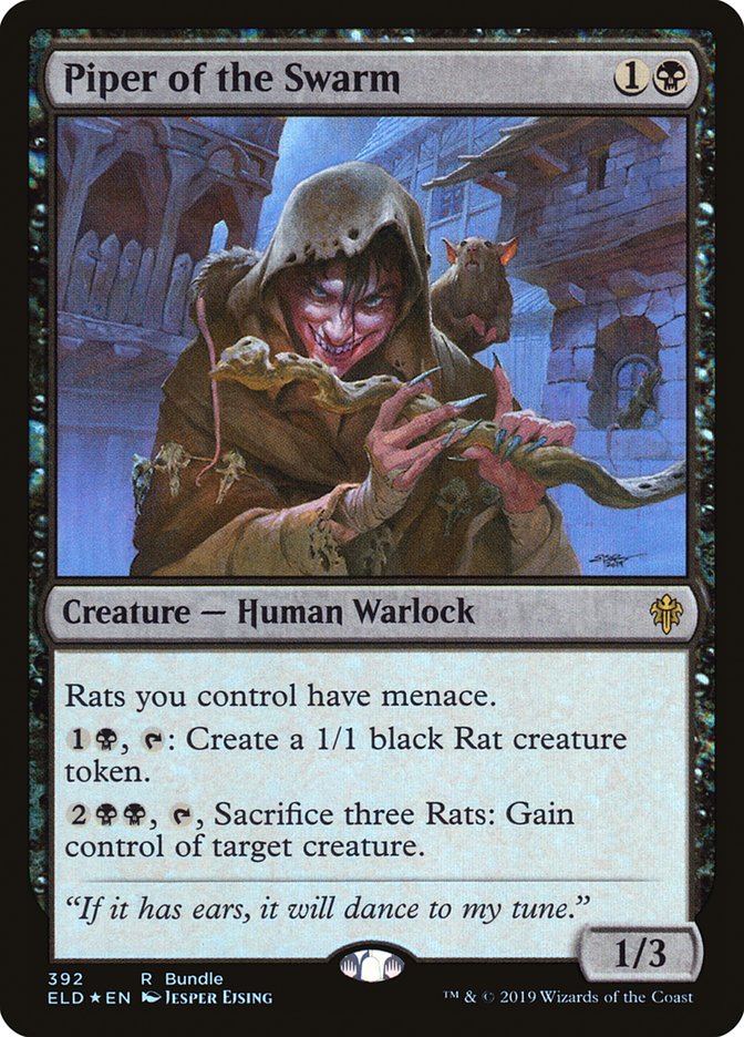 Piper of the Swarm (392) [Throne of Eldraine] Magic: The Gathering
