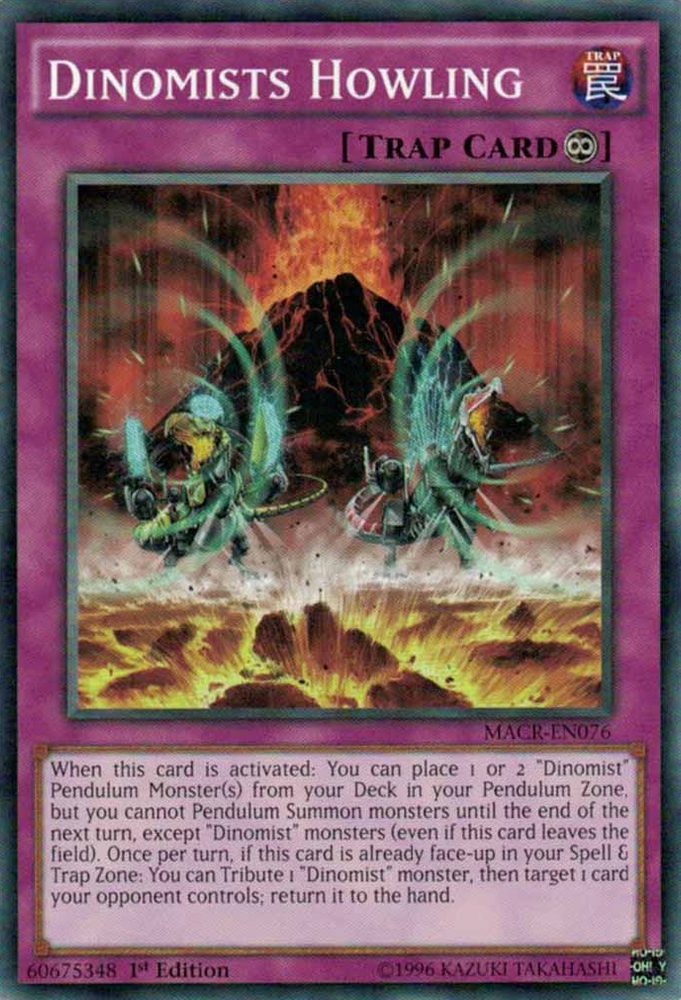 Dinomists Howling [MACR-EN076] Common Yu-Gi-Oh!