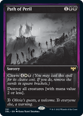 Path of Peril [Innistrad: Double Feature] Magic: The Gathering