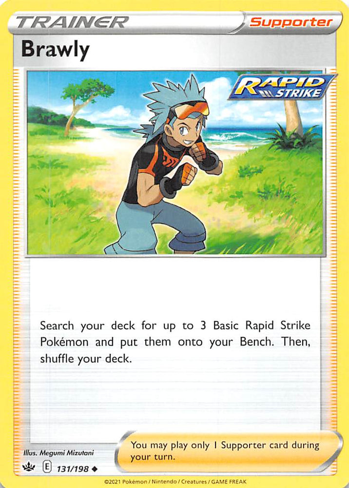 Brawly (131/198) [Sword & Shield: Chilling Reign] Pokémon