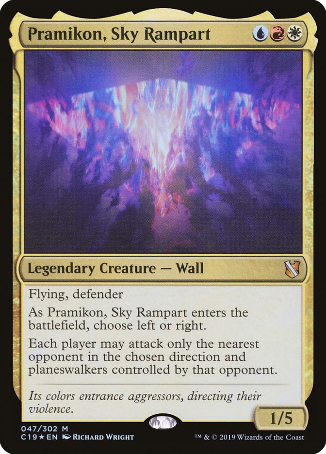 Pramikon, Sky Rampart [Commander 2019] Magic: The Gathering