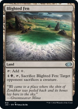 Blighted Fen [Jumpstart 2022] Magic: The Gathering