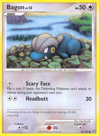 Bagon (53/100) [Diamond & Pearl: Stormfront] Pokémon